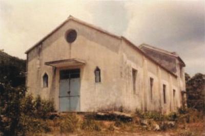 1942年2月3日，港九大隊在西貢黃毛應村宣告成立。圖為舊日西貢黃毛應村玫瑰小堂。