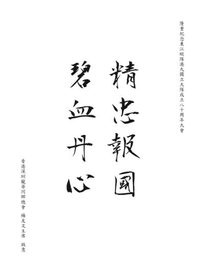 香港深圳龍華同鄉總會
楊友文主席